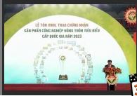 Vinh danh những cá nhân giỏi nghề và sản phẩm công nghiệp nông thôn tiêu biểu năm 2023 p1