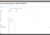 Chức năng báo cáo p1