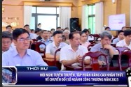 Hội nghị tuyên truyền, tập huấn nâng cao nhận thức về chuyển đổi số ngành Công thương năm 2025