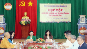 Tăng cường công tác phòng, chống tham nhũng, tiêu cực trong lĩnh vực  dân tộc, tín ngưỡng, tôn giáo gắn với xây dựng nền hành chính hiện đại