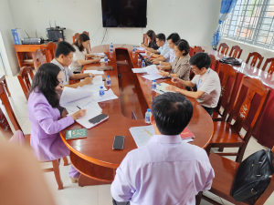 Kiểm tra kết quả tổ chức, thực hiện quản lý nhà nước  về công tác dân tộc và tôn giáo, tín ngưỡng năm 2025 tại xã Sông Ray