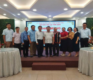 Sở Dân tộc và Tôn giáo tỉnh Đồng Nai: Tiếp và làm việc với Đoàn Đại biểu người có uy tín thành phố Cần Thơ