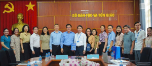 Trường Đại học Khoa học xã hội và Nhân văn TP. Hồ Chí Minh làm việc với Sở Dân tộc và Tôn giáo tỉnh Đồng Nai