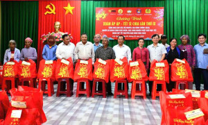 Trao tặng 150 phần quà đến đồng bào dân tộc thiểu số có hoàn cảnh  khó khăn tại xã Lộc Quang nhân dịp Tết Nguyên đán Bính Ngọ năm 2026