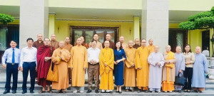 Ban Trị sự Giáo hội Phật giáo Việt Nam tỉnh Đồng Nai chào thăm Lãnh đạo tỉnh Đồng Nai thông tin kết quả tổ chức Đại hội đại biểu Giáo hội Phật giáo Việt Nam tỉnh Đồng Nai lần thứ I