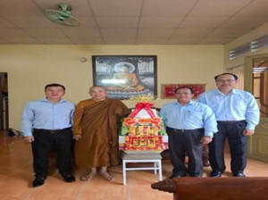 Lãnh đạo Sở Dân tộc và Tôn giáo thành phố Đồng Nai thăm,...