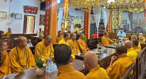 Sở Dân tộc và Tôn giáo thành phố Đồng Nai thăm, chúc mừng...