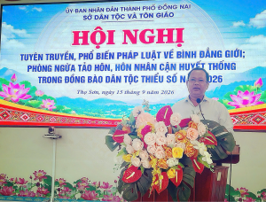 Sở Dân tộc và Tôn giáo tổ chức Hội nghị tuyên truyền, phổ...