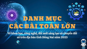 Đồng Nai đề xuất danh mục các bài toán lớn về khoa học, công nghệ, đổi mới sáng tạo và chuyển đổi số