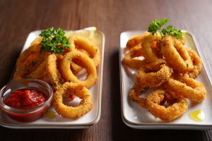 ​Mực ống chay từ thực vật có kết cấu sánh ngang hải sản thật (25-4)