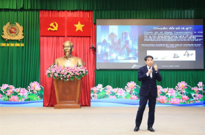 Phổ cập kiến thức về chuyển đổi số, kỹ năng số và ứng dụng AI cho cán bộ chiến sĩ Công an tỉnh Đồng Nai