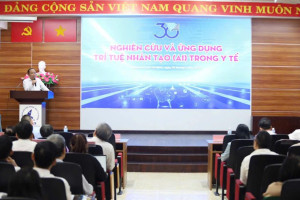 Tìm kiếm giải pháp nghiên cứu và ứng dụng trí tuệ nhân tạo trong y tế