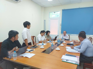 Trao đổi về việc ứng dụng thí điểm giải pháp Hệ thống hố ga thu nước, ngăn mùi chống muỗi