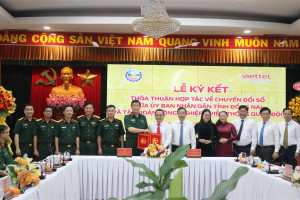 Đồng Nai và Tập đoàn Viettel ký kết thỏa thuận hợp tác về...