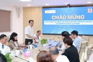 Lãnh đạo tỉnh làm việc với Đại học Lạc Hồng về đào tạo,...