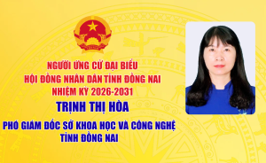 Tóm tắt tiểu sử và chương trình hành động của bà Trịnh Thị Hòa – Phó Giám đốc Sở Khoa học và Công nghệ