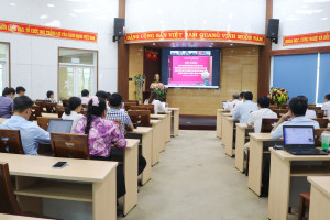 Sở Khoa học và Công nghệ tham gia học tập, quán triệt Nghị quyết 05-NQ/TU