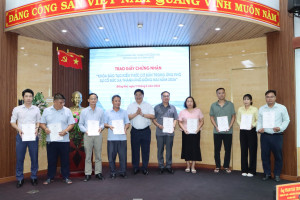 Conclusion of the training course on radiation incident...