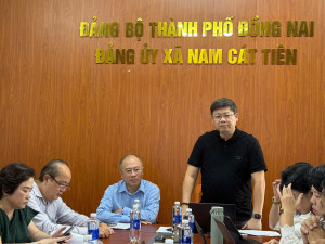 Làm việc với các xã Nam Cát Tiên, Đak Lua, Tà Lài về triển khai thực hiện các nhiệm vụ khoa học và công nghệ, đổi mới sáng tạo và chuyển đổi số