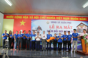 Xã Xuân Phú ra mắt 3 điểm đổi mới sáng tạo và câu lạc bộ đổi...