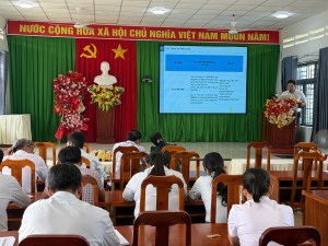 Tiếp tục triển khai tập huấn OC và LRIS tại các xã, phường