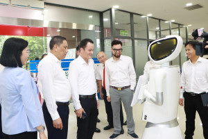 Đoàn công tác Tỉnh ủy Lào Cai khảo sát mô hình chuyển đổi số...