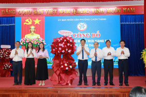 Phường Chơn Thành công bố Điểm đổi mới sáng tạo