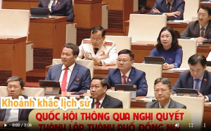 Khoảnh khắc lịch sử: Quốc hội thông qua Nghị quyết thành lập thành phố Đồng Nai