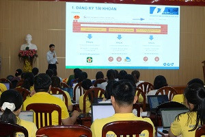 Tập huấn nghiệp vụ cho các Điểm hỗ trợ dịch vụ công trực tuyến