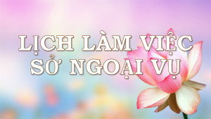 LỊCH LÀM VIỆC