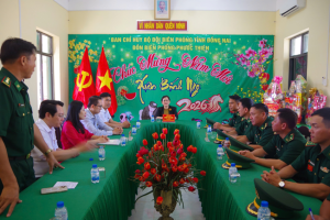 BAN CHỈ ĐẠO CÔNG TÁC BIÊN GIỚI TỈNH THĂM VÀ CHÚC TẾT CÁC XÃ BIÊN GIỚI VÀ CÁC ĐỒN BIÊN PHÒNG NHÂN DỊP XUÂN BÍNH NGỌ 2026