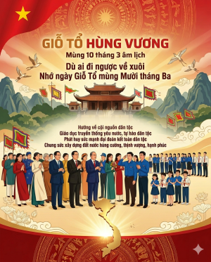 GIỖ TỔ HÙNG VƯƠNG: KẾT NỐI SỨC MẠNH CỘI NGUỒN VÀ KHÁT VỌNG VƯƠN TẦM QUỐC TẾ