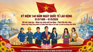 KỶ NIỆM 140 NĂM NGÀY QUỐC TẾ LAO ĐỘNG (01/5/1886 – 01/5/2026)