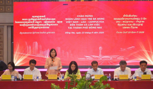 ĐOÀN CÁN BỘ LÃNH ĐẠO TRẺ 3 ĐẢNG VIỆT NAM - LÀO - CAMPUCHIA...