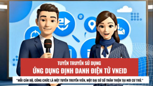 Tuyên truyền sử dụng Phần mềm Ứng dụng Định danh điện tử VNeID