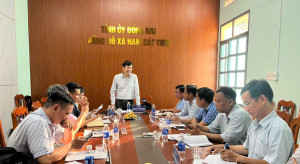 Đoàn công tác Bộ Nội vụ khảo sát mô hình chính quyền 02 cấp tại xã Đak Lua và xã Nam Cát Tiên