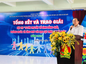 HƠN 3.700 HỌC SINH THAM GIA  HỘI THI “TUYÊN TRUYỀN BÌNH ĐẲNG GIỚI, PHÒNG NGỪA ỨNG PHÓ VỚI BẠO LỰC TRÊN CƠ SỞ GIỚI NĂM 2025