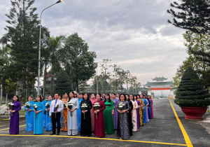 ĐOÀN ĐẠI BIỂU DỰ ĐẠI HỘI ĐẠI BIỂU PHỤ NỮ TỈNH ĐỒNG NAI  LẦN THỨ I, NHIỆM KỲ 2025-2030   VIẾNG NGHĨA TRANG LIỆT SĨ TỈNH ĐỒNG NAI