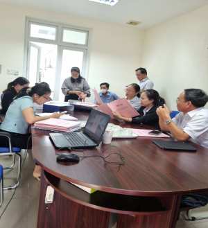 KIỂM TRA THỰC TẾ KHỐI TÀI LIỆU HẾT GIÁ TRỊ XIN TIÊU HỦY TẠI KHO LƯU TRỮ CỦA SỞ NÔNG NGHIỆP VÀ MÔI TRƯỜNG