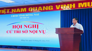 HỘI NGHỊ CỬ TRI SỞ NỘI VỤ