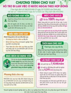 NHỮNG ĐIỂM MỚI NỔI BẬT CỦA NGHỊ ĐỊNH SỐ 338/2025/NĐ-CP  VỀ CHÍNH SÁCH HỖ TRỢ TẠO VIỆC LÀM  (Có hiệu lực thi hành từ ngày 01/01/2026)