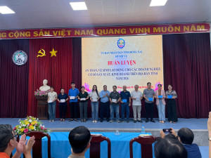 Hình ảnh tập huấn trước đó