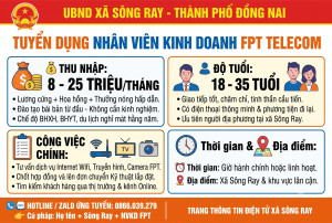 TUYỂN DỤNG NHÂN VIÊN KINH DOANH – FPT TELECOM