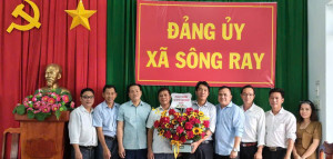 ĐẢNG ỦY XÃ SÔNG RAY KỶ NIỆM 95 NĂM NGÀY TRUYỀN THỐNG NGÀNH TỔ CHỨC XÂY DỰNG ĐẢNG (14/10/1930 - 14/10/2025)