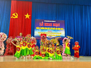 UBND XÃ SÔNG RAY TỔ CHỨC LỄ PHÁT ĐỘNG TUẦN LỄ HƯỞNG ỨNG HỌC TẬP SUỐT ĐỜI