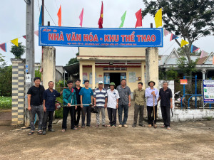 Sôi nổi hoạt động ra quân làm công tác dân vận chào mừng kỷ niệm 95 năm Ngày truyền thống công tác Dân vận của Đảng tại xã Sông Ray