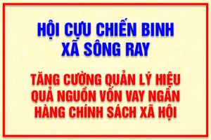 TĂNG CƯỜNG QUẢN LÝ HIỆU QUẢ NGUỒN VỐN VAY NGÂN HÀNG CHÍNH SÁCH XÃ HỘI