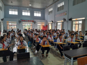 UBND XÃ SÔNG RAY TỔ CHỨC DIỄN ĐÀN TRẺ EM NĂM 2025