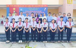 UBND XÃ SÔNG RAY TỔ CHỨC HOẠT ĐỘNG ĐÁNH GIÁ, LỰA CHỌN DỰ ÁN THAM GIA CUỘC THI KHOA HỌC, KỸ THUẬT CẤP TỈNH DÀNH CHO HỌC SINH THCS