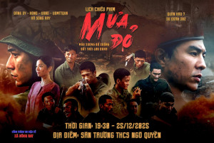 CHIẾU PHIM MƯA ĐỎ MIỄN PHÍ TẠI XÃ SÔNG RAY